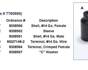 SHELL,ELECTRICAL CO - NSN:5935-00-833-8561