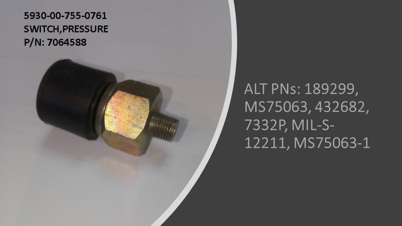 184845.jpg SWITCH, PRESSURE - NSN: 5930-00-755-0761 - Image 1